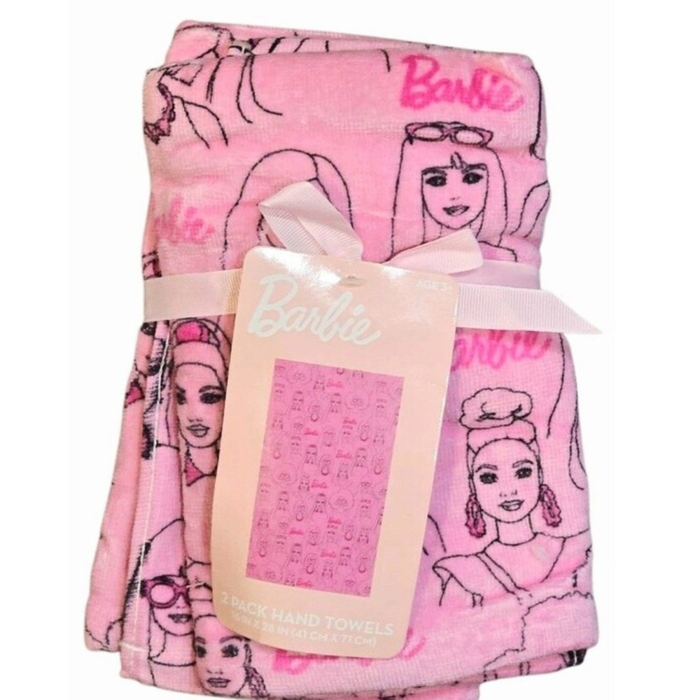 Barbie Can Be Barbie 2-PK Hand Towels